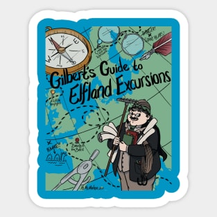 Gilbert's Guide to Elfland Excursions Sticker